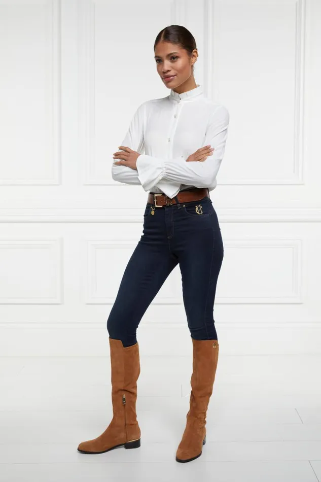 Women Lilibet Shirt White Holland Cooper Shirts and Blouses Women Lilibet Shirt White Holland Cooper Shirts and Blouses