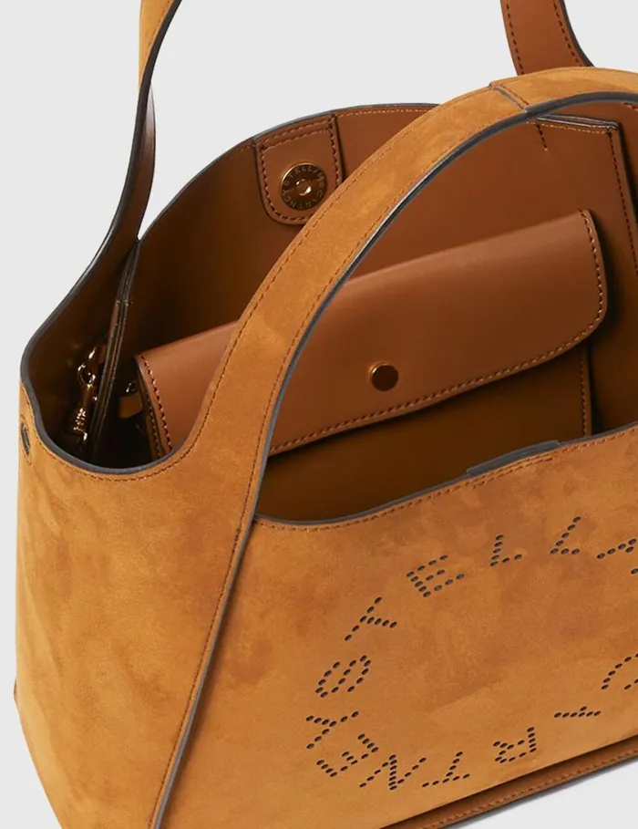 Women Logo Top Handle Crossbody Tote Bag Brandy Stella McCartney TopHandle Bags Women Logo Top Handle Crossbody Tote Bag Brandy Stella McCartney TopHandle Bags