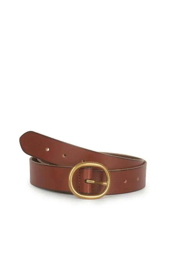 Women Lucky Brand Belts Pull Through Leather Belt