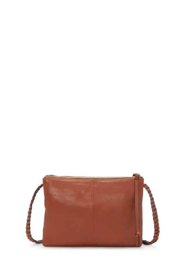 Women Lucky Brand Handbags Jema Crossbody Dark Brown