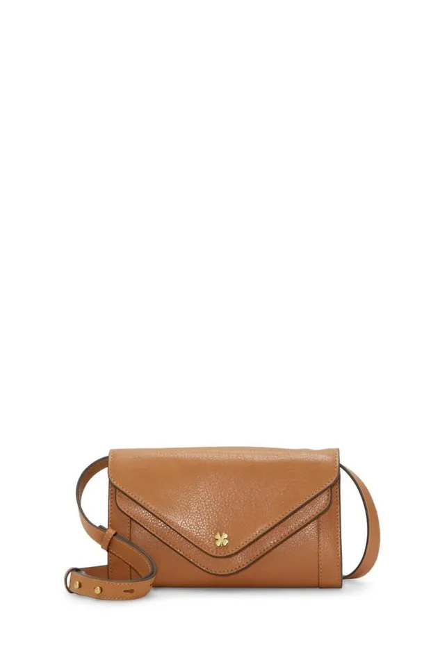 Women Lucky Brand Handbags Love Crossbody Wallet 231 Tan