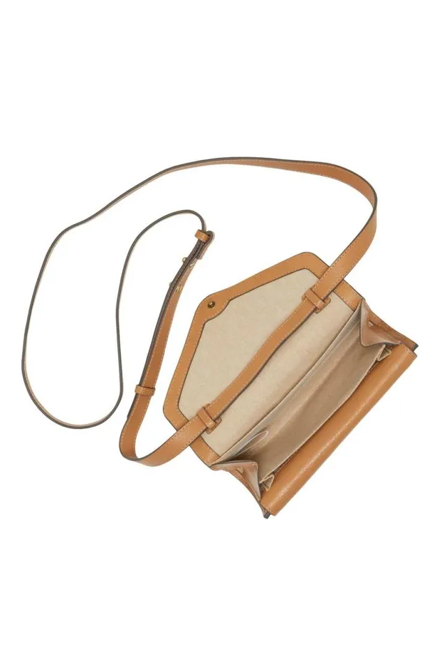 Women Lucky Brand Handbags Love Crossbody Wallet 231 Tan
