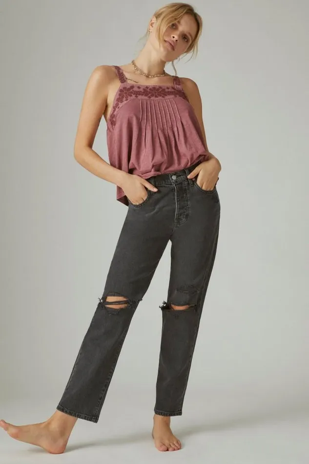 Women Lucky Brand Jeans High Rise 90s Loose Atlas Dest