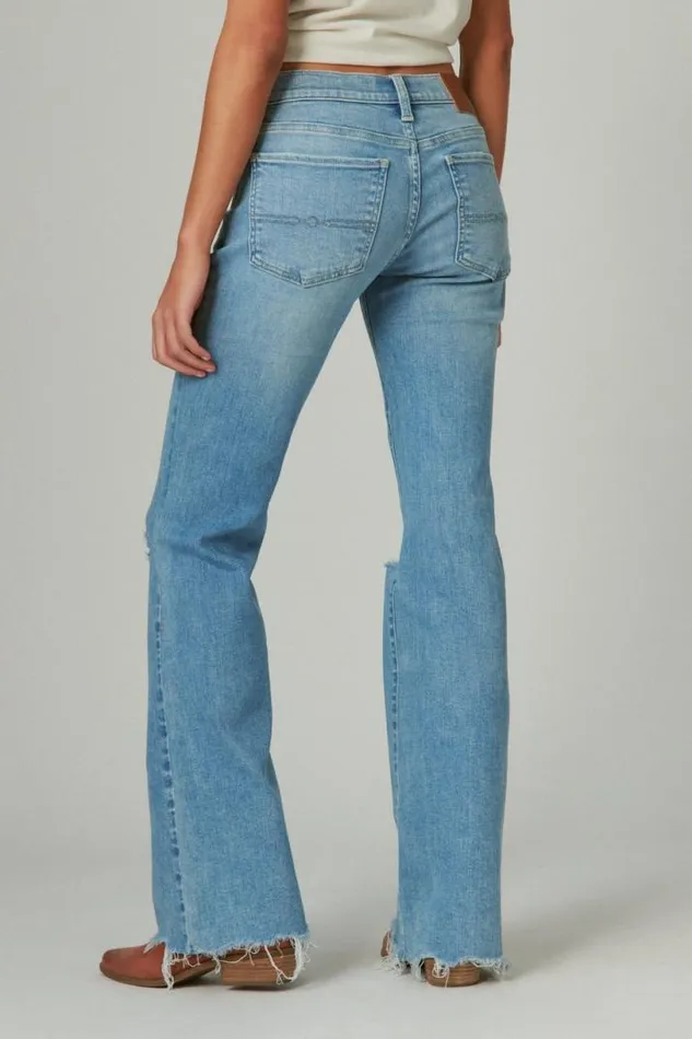 Women Lucky Brand Jeans Sweet Flare Capsize Dest