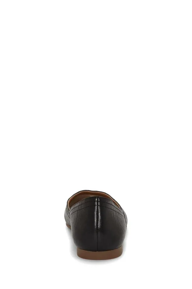 Women Lucky Brand Shoes Alba Leather Flat Black Women Lucky Brand Shoes Alba Leather Flat Black