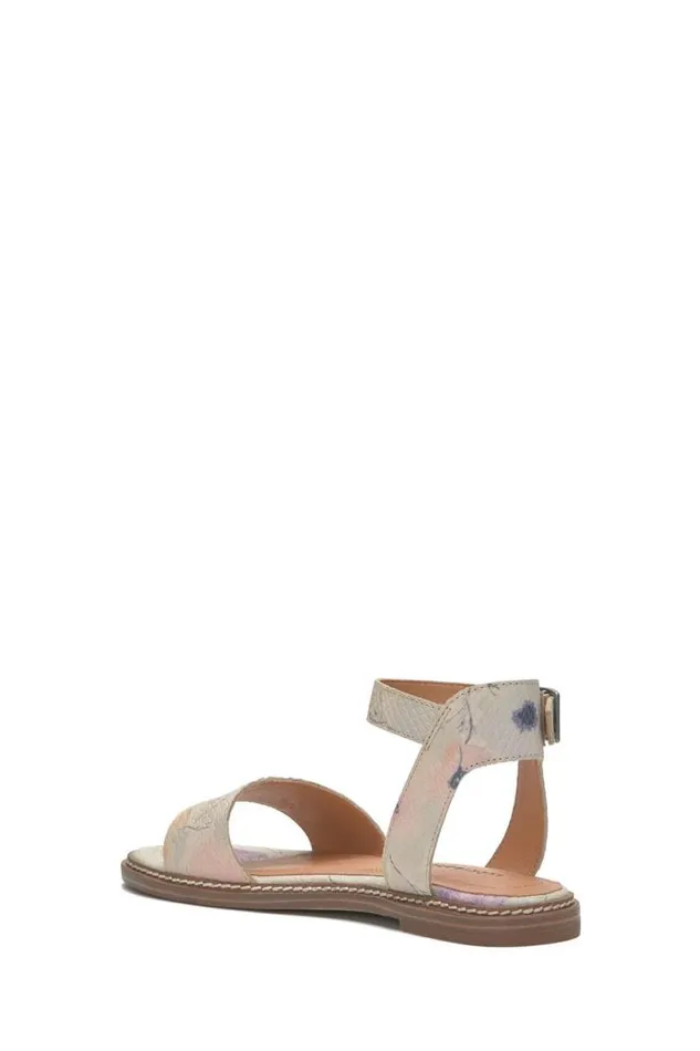 Women Lucky Brand Shoes Kimaya Ankle Strap Sandal Blackblue