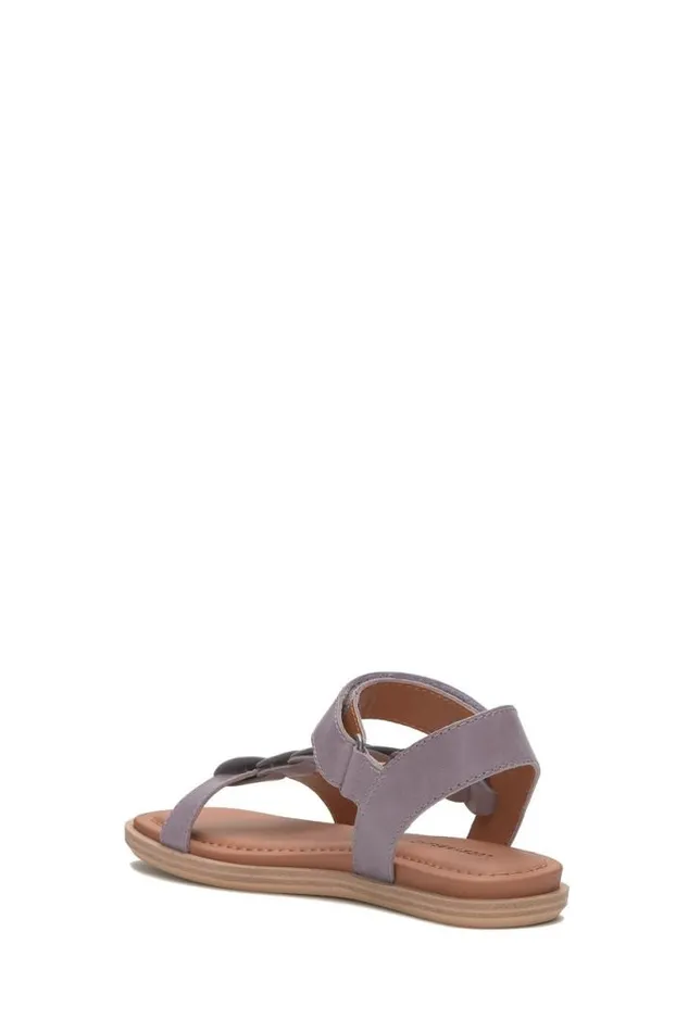 Women Lucky Brand Shoes Natany Braided Sandal Open Purple
