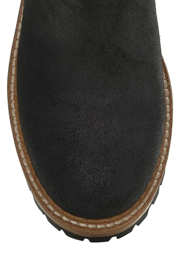 Women Lucky Brand Shoes Rhoslyn Lug Boot Black