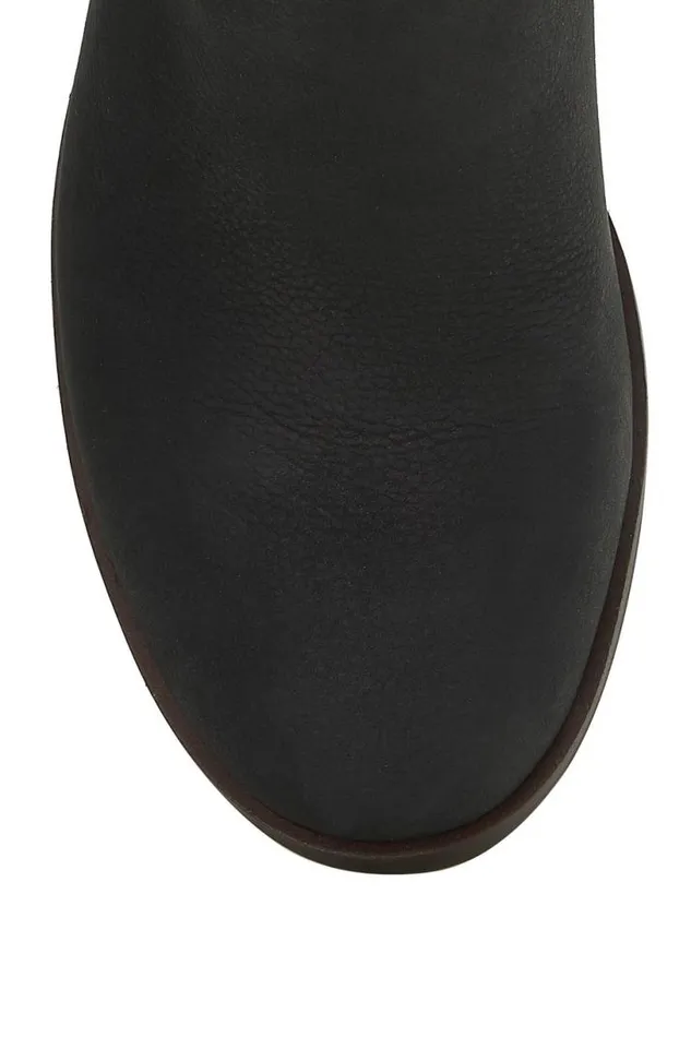 Women Lucky Brand Shoes Zemlin Wedge Bootie Black