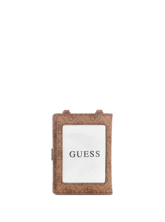Women Luggage and Travel Bags GUESS Latte Logo Laurel Passport Case Women Luggage and Travel Bags GUESS Latte Logo Laurel Passport Case