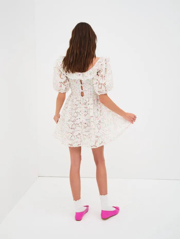Women Magnolia Mini Dress White For Love and Lemons Dresses Women Magnolia Mini Dress White For Love and Lemons Dresses