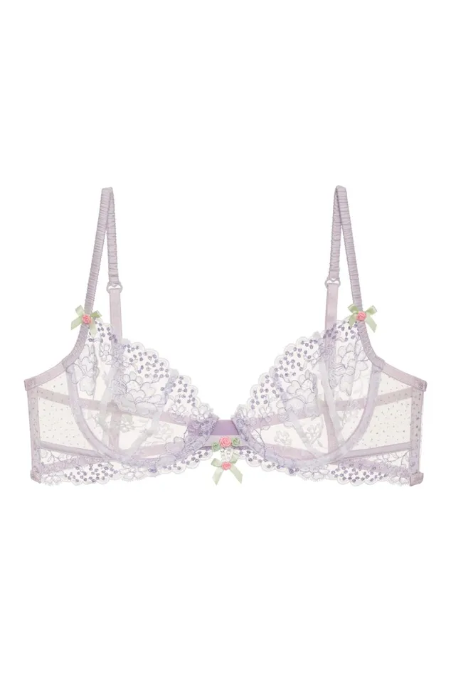 Women Margaux Underwire Bra Purple For Love and Lemons Lingerie Women Margaux Underwire Bra Purple For Love and Lemons Lingerie