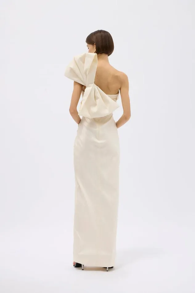 Women Maxi Dresses Rachel Gilbert OLIVE GOWN Women Maxi Dresses Rachel Gilbert OLIVE GOWN