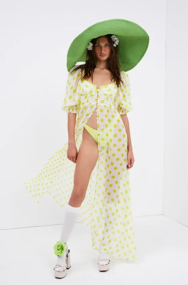 Women Megan Maxi Dress Green For Love and Lemons Dresses