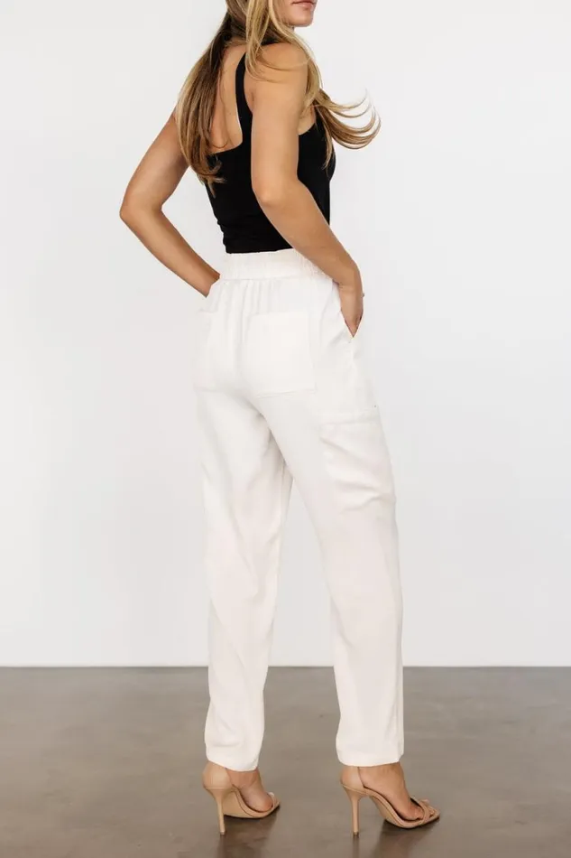 Women Memphis Pocket Jogger Pants Natural Baltic Born Pants Women Memphis Pocket Jogger Pants Natural Baltic Born Pants