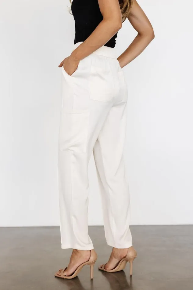 Women Memphis Pocket Jogger Pants Natural Baltic Born Pants Women Memphis Pocket Jogger Pants Natural Baltic Born Pants