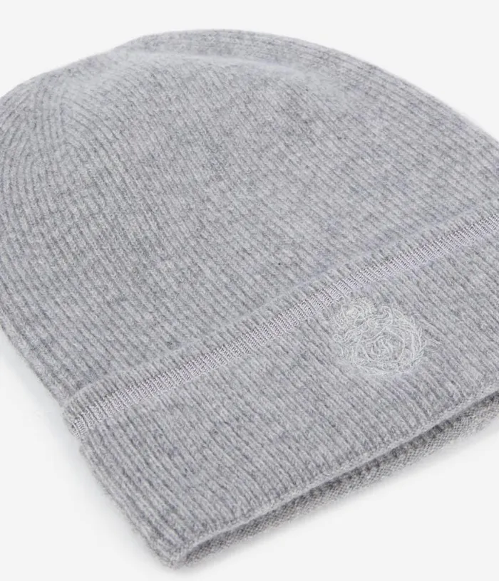 WomenMen Grey Cashmere Beanie THE KOOPLES Hats and Scarves
