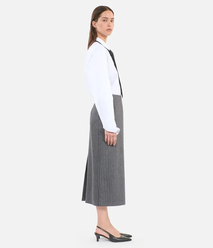 Women Midlength Striped Pencil Skirt THE KOOPLES Skirts and Shorts