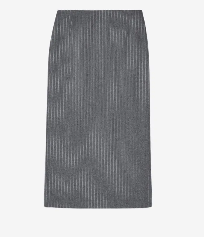 Women Midlength Striped Pencil Skirt THE KOOPLES Skirts and Shorts