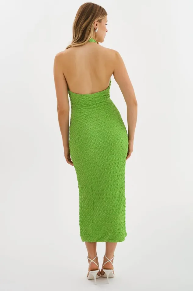 Women MILCA Halterneck Dress Kelly Green LAMARQUE Dresses Women MILCA Halterneck Dress Kelly Green LAMARQUE Dresses