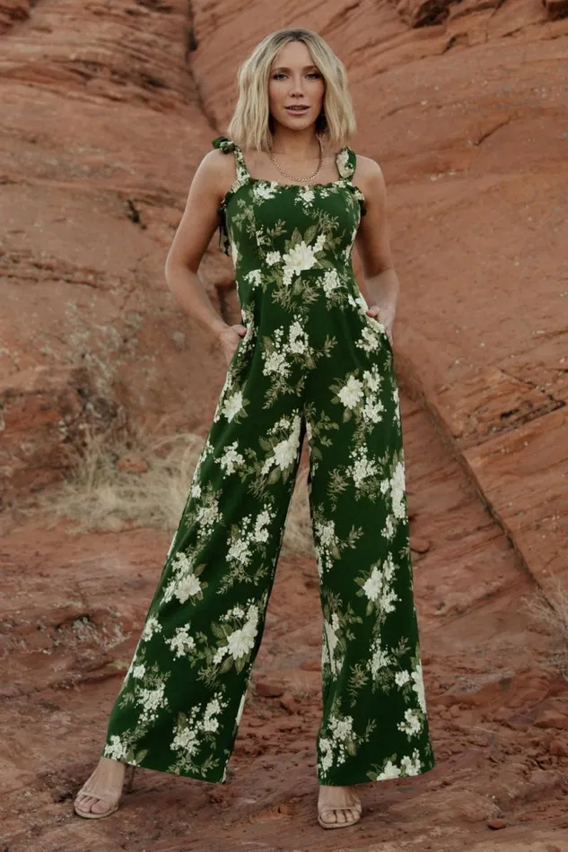 Women Naples Sleeveless Jumpsuit Olive Multi Baltic Born Jumpsuits and Rompers Women Naples Sleeveless Jumpsuit Olive Multi Baltic Born Jumpsuits and Rompers