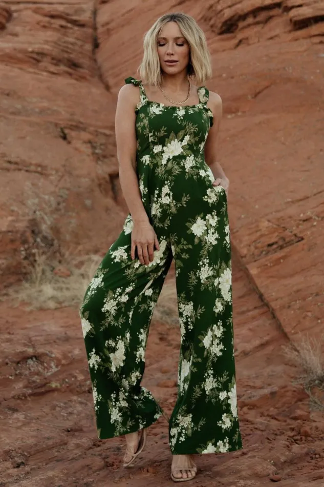 Women Naples Sleeveless Jumpsuit Olive Multi Baltic Born Jumpsuits and Rompers Women Naples Sleeveless Jumpsuit Olive Multi Baltic Born Jumpsuits and Rompers