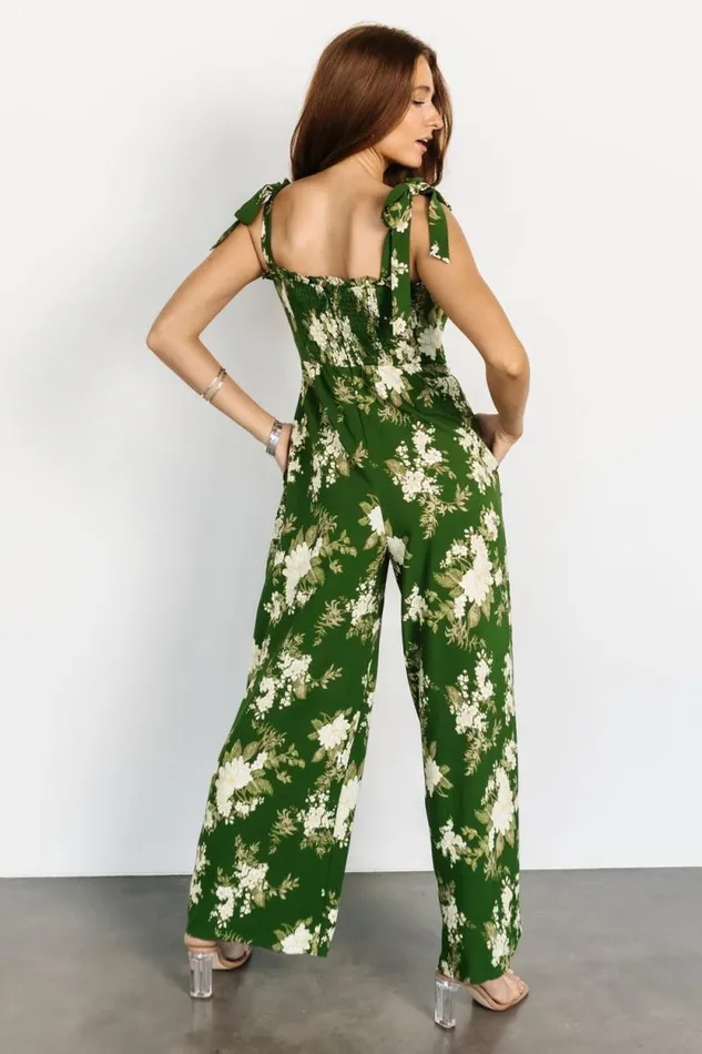 Women Naples Sleeveless Jumpsuit Olive Multi Baltic Born Jumpsuits and Rompers Women Naples Sleeveless Jumpsuit Olive Multi Baltic Born Jumpsuits and Rompers