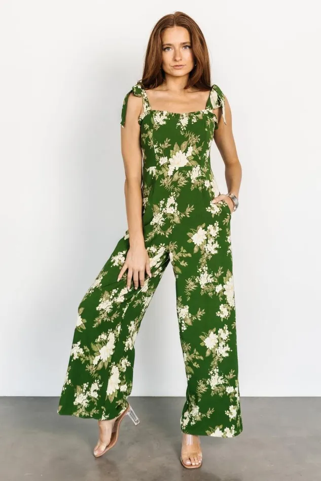 Women Naples Sleeveless Jumpsuit Olive Multi Baltic Born Jumpsuits and Rompers Women Naples Sleeveless Jumpsuit Olive Multi Baltic Born Jumpsuits and Rompers