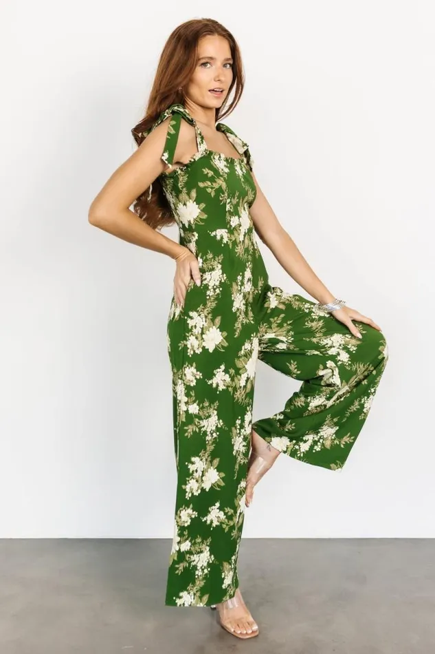 Women Naples Sleeveless Jumpsuit Olive Multi Baltic Born Jumpsuits and Rompers Women Naples Sleeveless Jumpsuit Olive Multi Baltic Born Jumpsuits and Rompers