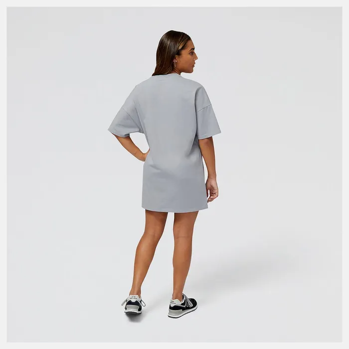 Women NB Athletics Nature State Short Sleeve Tee Steel New Balance Shirts Women NB Athletics Nature State Short Sleeve Tee Steel New Balance Shirts