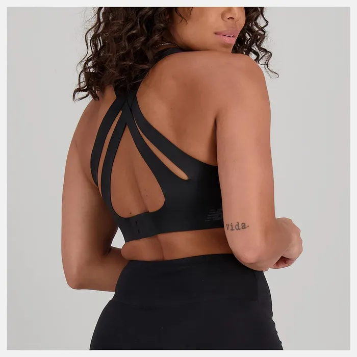 Women NB Fortiflow Bra Black New Balance Sports Bras Women NB Fortiflow Bra Black New Balance Sports Bras