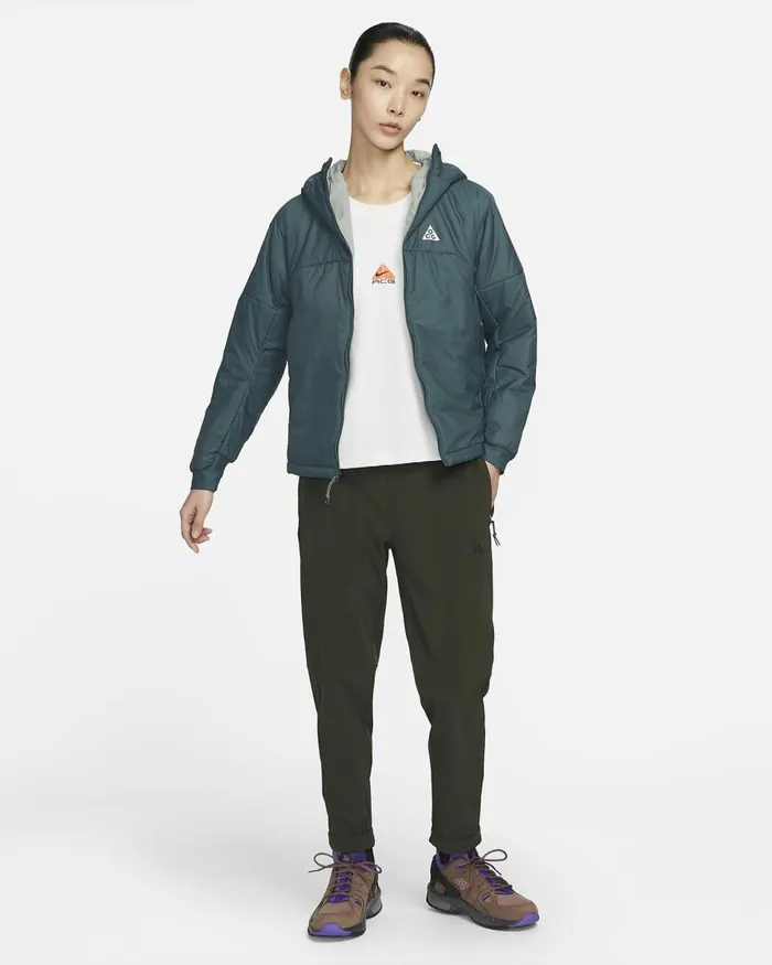 Women Nike All Clothing ACG 039Rope De Dope039 PrimaLoft Faded Sprucemica Greensummit White
