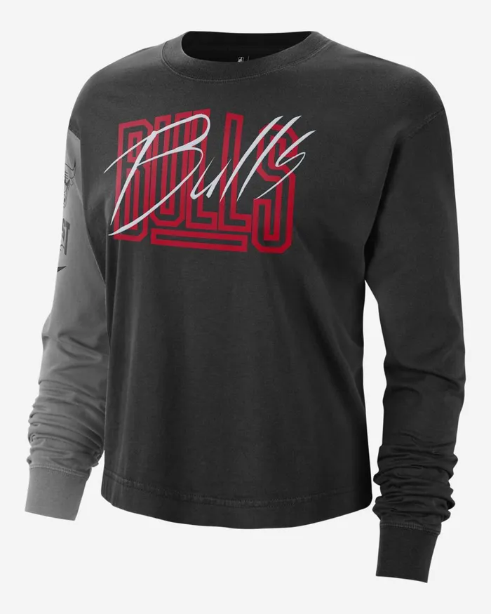 Women Nike All Clothing Chicago Bulls Black