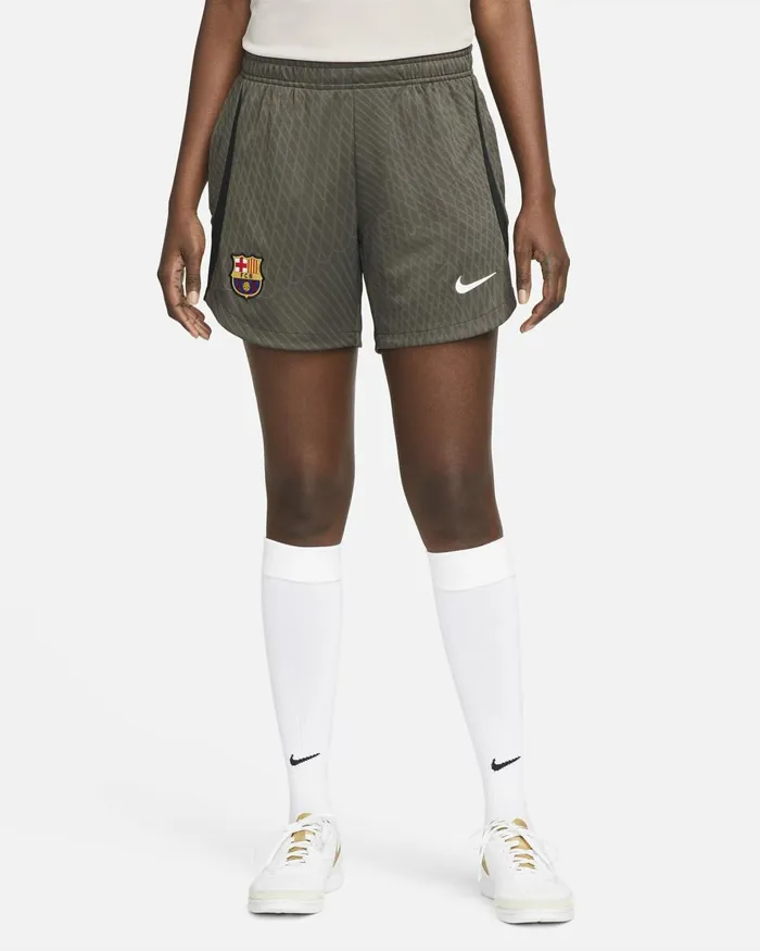 Women Nike All Clothing FC Barcelona Strike Sequoiablackwhite