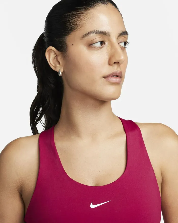 Women Nike All Clothing Swoosh Noble Rednoble Redwhite