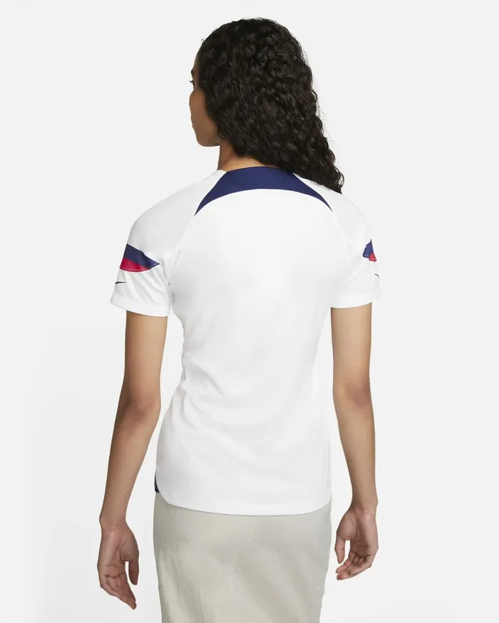 Women Nike All Clothing USMNT 202223 Stadium Home Whiteloyal Blue