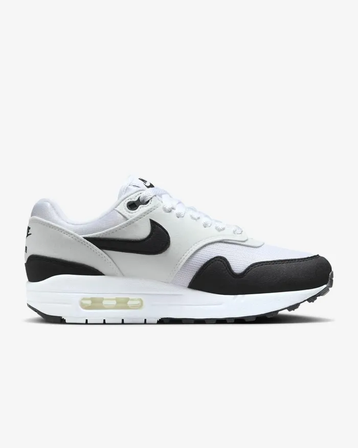 Women Nike All Shoes Air Max 1 Whitesummit Whiteblack