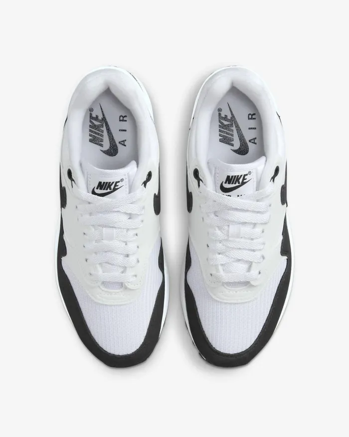 Women Nike All Shoes Air Max 1 Whitesummit Whiteblack