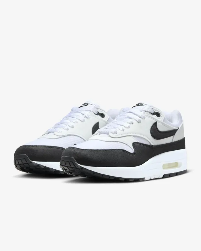 Women Nike All Shoes Air Max 1 Whitesummit Whiteblack