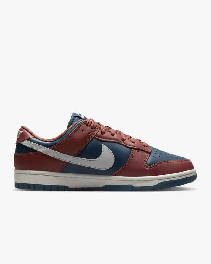 Women Nike All Shoes Dunk Low Canyon Rustvalerian Bluesummit White