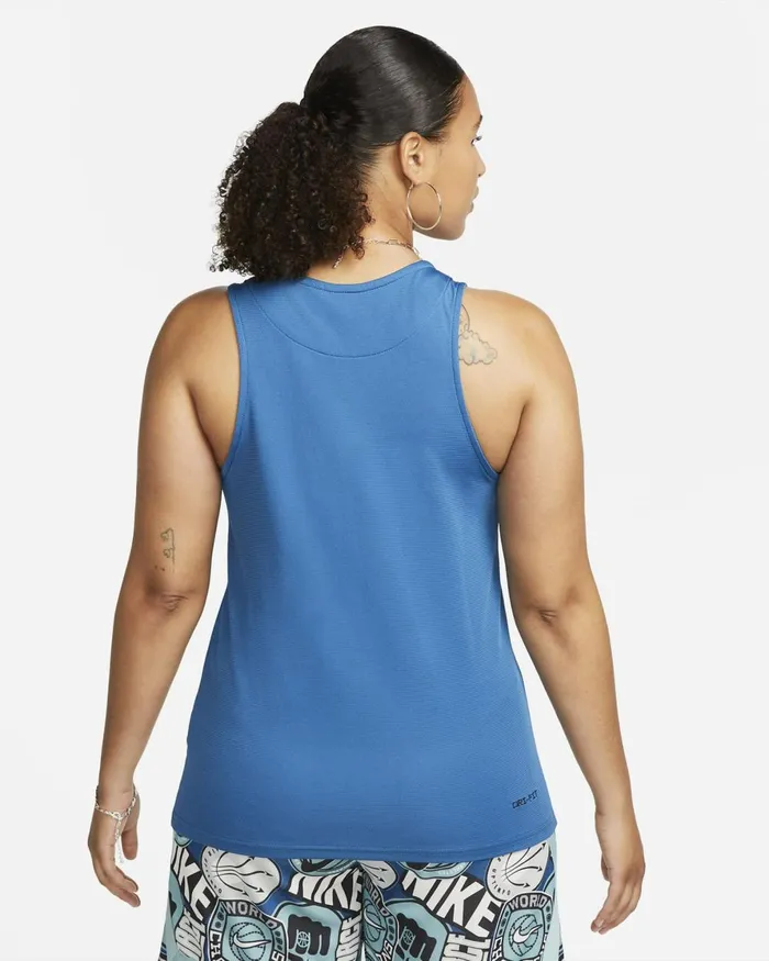 Women Nike Matching Sets DriFIT Industrial Blue