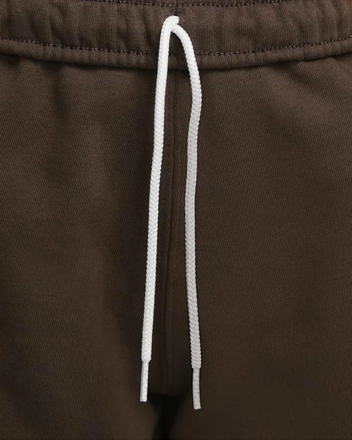 Women Nike Shorts Solo Swoosh Baroque Brownwhite