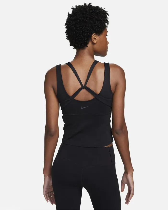 Women Nike Yoga Yoga DriFIT Luxe Blackblack