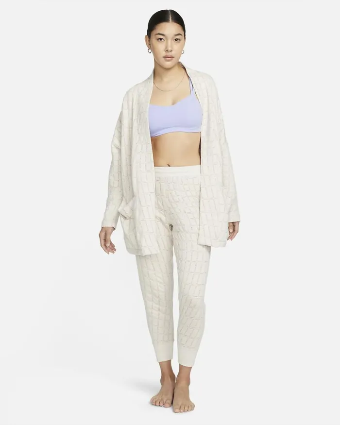 Women Nike Yoga Yoga ThermaFIT Luxe Light Orewood Brown