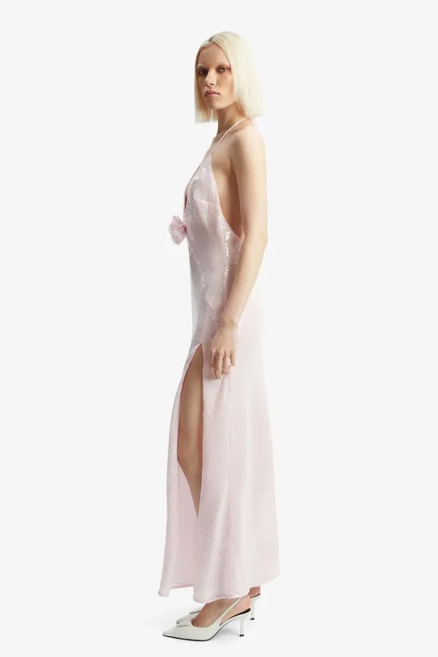 Women Occasion Dresses Bardot Aradia Sequin Halter Dress In Light Pink Light Pink Women Occasion Dresses Bardot Aradia Sequin Halter Dress In Light Pink Light Pink