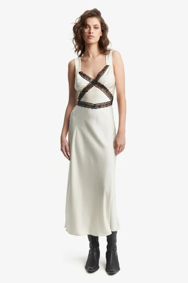 Women Occasion Dresses Bardot Emory Lace Slip Dress In Blackwhite Blackwhite Women Occasion Dresses Bardot Emory Lace Slip Dress In Blackwhite Blackwhite