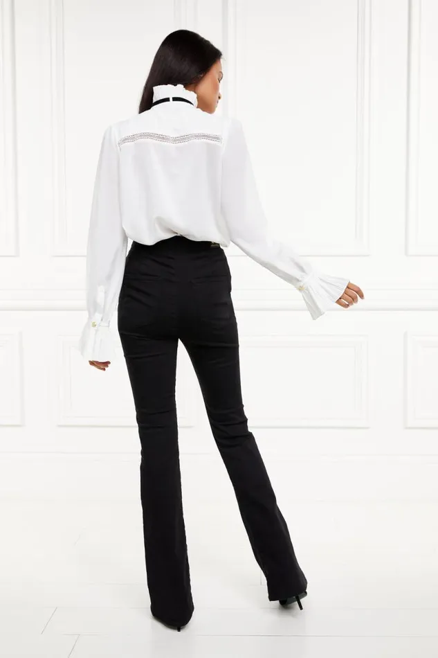 Women Olivia Tie Shirt White Holland Cooper Shirts and Blouses Women Olivia Tie Shirt White Holland Cooper Shirts and Blouses