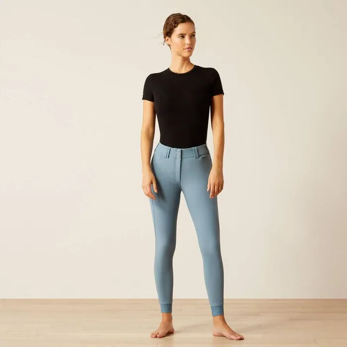 Women Pants and Shorts Ariat Tri Factor Grip Knee Patch Breech Bluestone Women Pants and Shorts Ariat Tri Factor Grip Knee Patch Breech Bluestone
