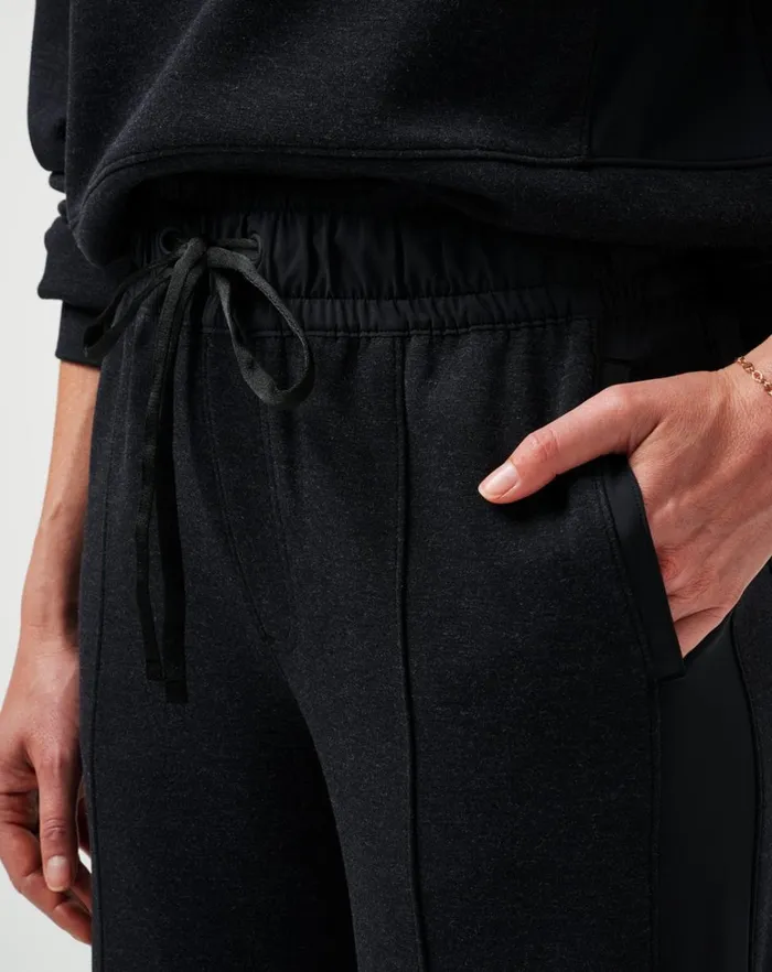 Women Pants TravisMathew DELIGHTFUL PANT Heather Black Women Pants TravisMathew DELIGHTFUL PANT Heather Black