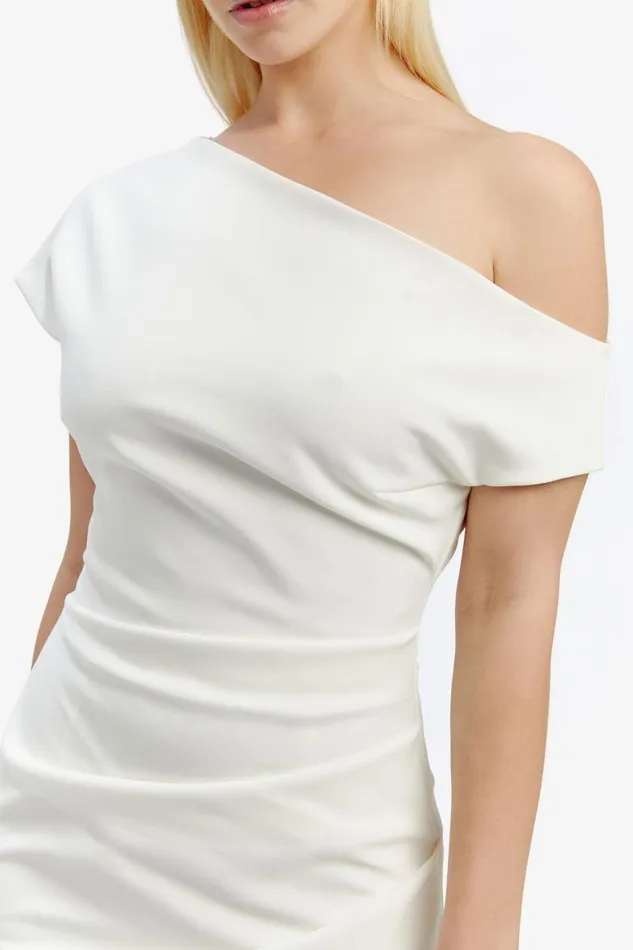 Women Party Dresses Bardot Letita Mini Dress In Orchid White Orchid White Women Party Dresses Bardot Letita Mini Dress In Orchid White Orchid White